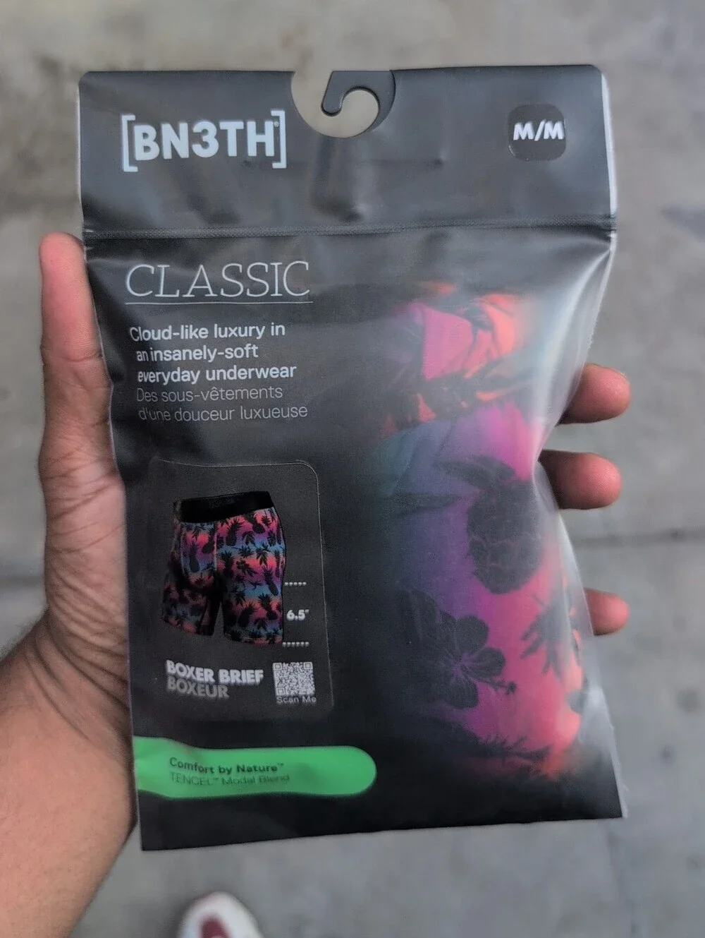 BN3TH Classic Men’s Boxer Briefs — Hawaii 5-0 OMBRE Size Medium